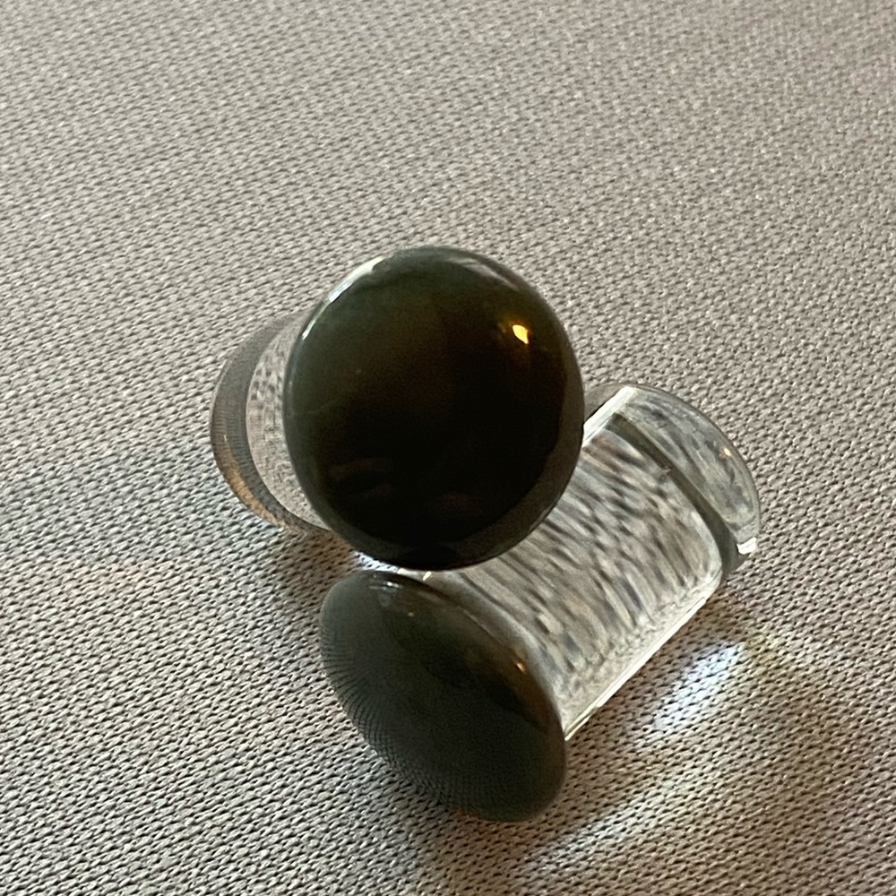 Smoky Gray Single Flare - in between 0g and 00g